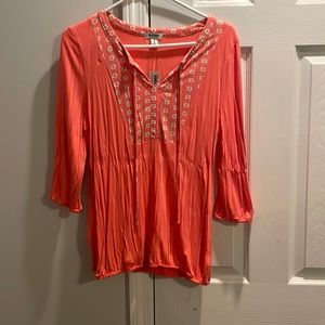 Old Navy peach color top